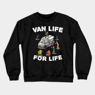 Van Life For Life Zombie Edition Crewneck Sweatshirt